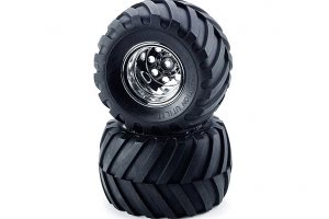 Tamiya Front Tyre & Wheel for Wild Willy