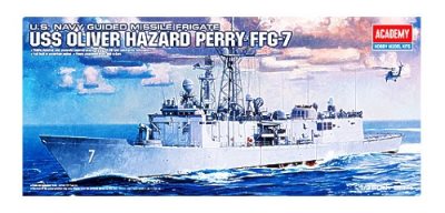 Academy USS Oliver Hazarrd Perry FFG-7 1:350 Scale
