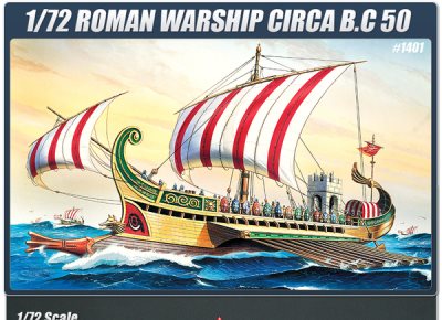 Academy Roman Warship B.C. 50 1:72 Scale