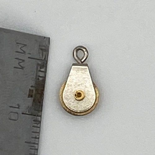 thumbnail image 2 of 12 Pcs Modern Double Pulley Assortment – Different Sizes – RC Model Ship Fittings 2 of 5