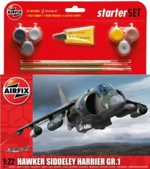 Airfix Hawker Harrier GR1 Starter Set 1:72