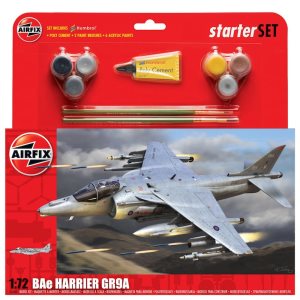 Airfix Bae Harrier GR9 Large Starter Set  1:72