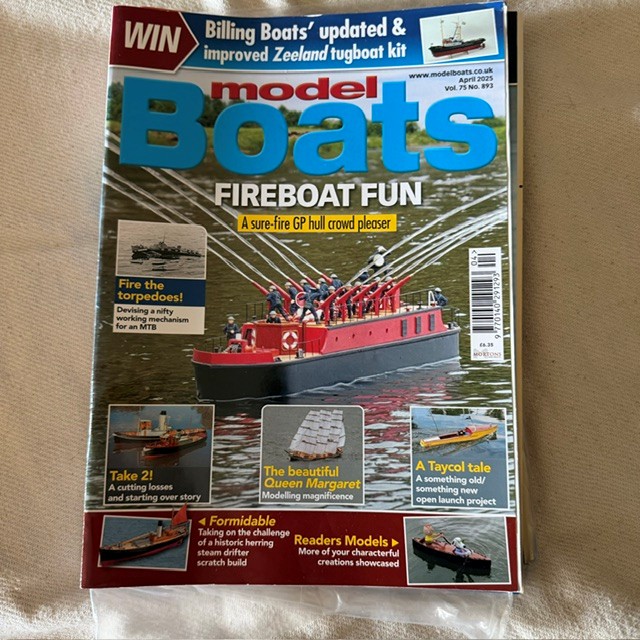 Model Boats Magazine April 2025 Issue 893