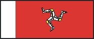 BECC Isle of Man Flag - Decal Multipack
