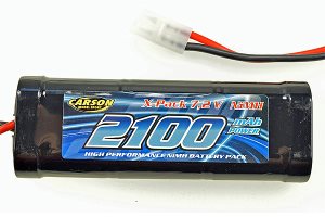 7.2v 2100 Carson NiMh Battery Pack