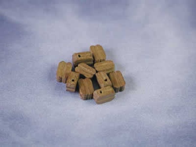 Block Single Walnut 5mm (10)