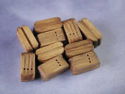 Caldercraft Block Triple Walnut 10mm (10)