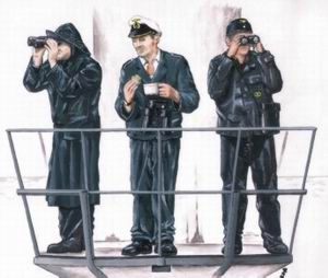 Crew figures for U-Boat Type VIIc 1:72 Scale