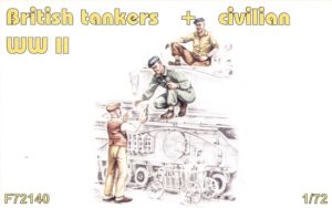 Tanker and Civilian Crew 1:72 scale