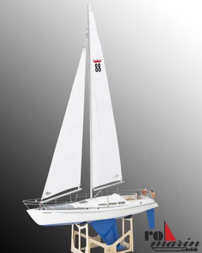 Romarin Comtesse Sailing Yacht with Fitting Set