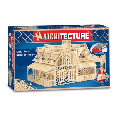 Matchitecture Country House Matchstick kit
