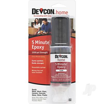 Devcon 5-Min Epoxy Syringe 25ml