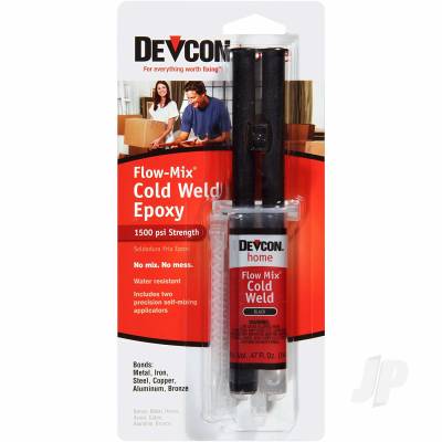 Devcon Cold Weld Epoxy Flow Mix 14ml Syringe