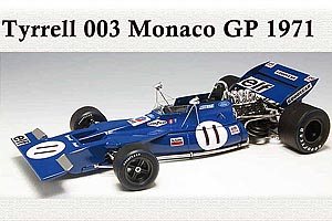 EBBRO Tyrell 003 Monaco 1971 1:20 Scale