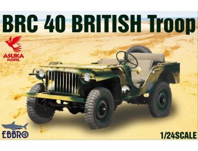 EBBRO Bantam BRC 40 British Troop 1:24 Scale