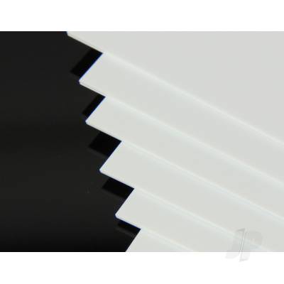 Evergreen 2.00mm Single Plasticard Sheet White 1 x 2ft