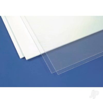 Evergreen 1.5mm Plasticard Sheet White (1)