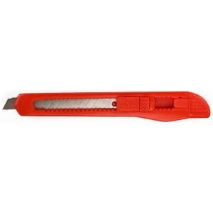 Excel K10 9mm Plastic Snap Knife Red