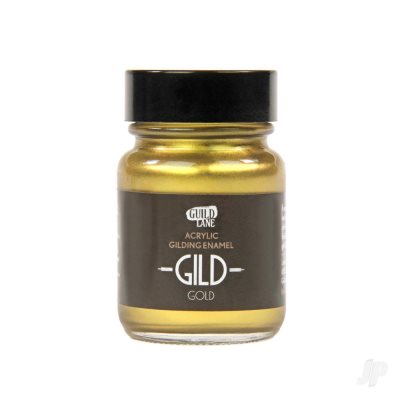 GILD Guilding Waterbased Enamel Paint Gold 30ml Jar