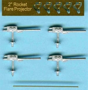 2in Rocket Flare Launcher 1:72 Scale