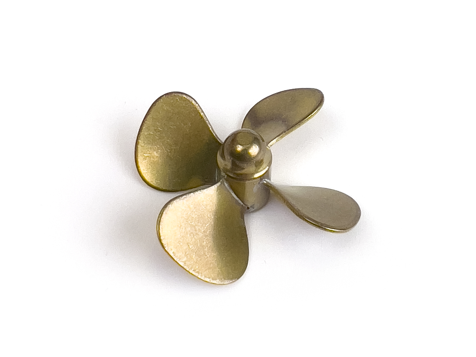 Airsail Brass Propeller (Classic) 4 Blade 20mm M4 LH