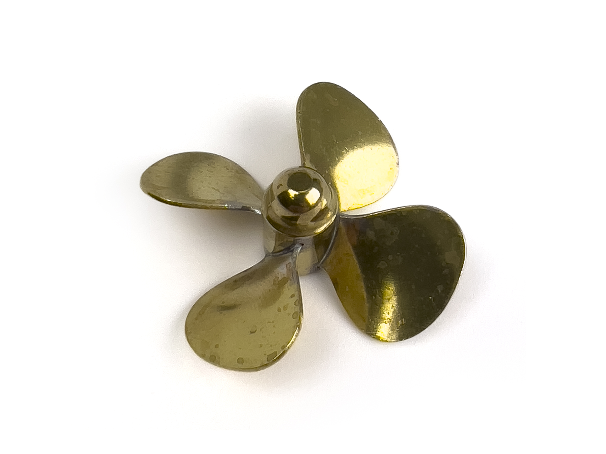 Airsail Brass Propeller (Classic) 4 Blade 20mm M4 RH