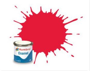 Humbrol 238 Arrow Red 14ml Gloss Enamel Paint