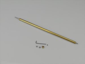 Caldercraft Fine Line 8in Propshaft M2 Thread - Stainless Steel Shaft