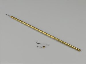 Caldercraft Fine Line 10in Propshaft M2 Thread - Stainless Steel Shaft