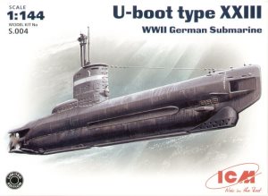 ICM U-Boat Type XXIII 1:144 Scale