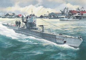 ICM U-Boat Type IIB 1943 1:144 Scale