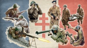 Italeri WWII French Infantry 1:72 Scale