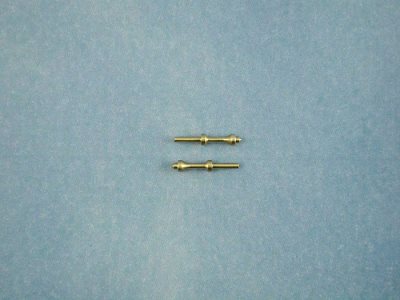 0 Hole Capping Stanchion, Brass 5mm (10)