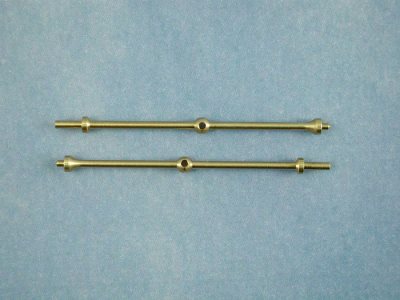 1 Hole Capping Stanchion, Brass 35mm (10)