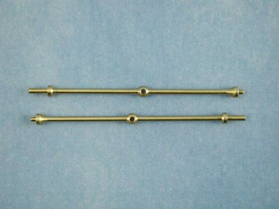 1 Hole Capping Stanchion, Brass 40mm (10)