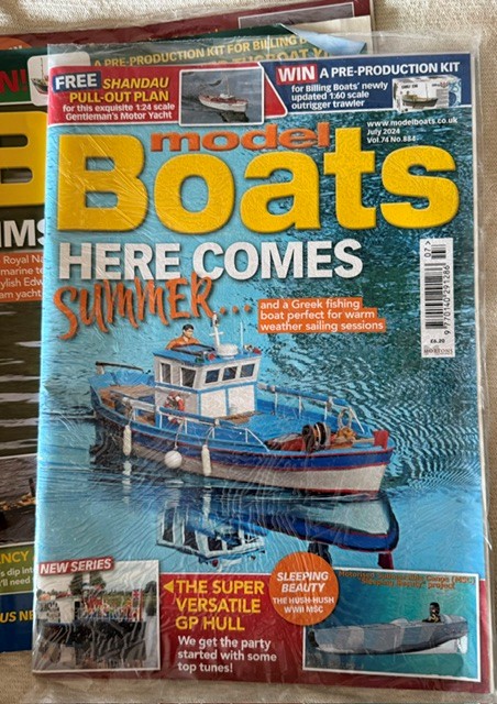 Model Boats Magazine July 2024 Issue 884