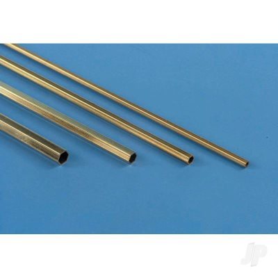 K&S 3/32 Hexagonal Brass Tube