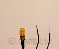 Miniature Bulb Yellow 12V 3.2mm Diameter