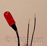 Miniature Bulb Red 6V 4.8mm Diameter