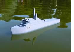 HMS Fearsome Model Boat Plan