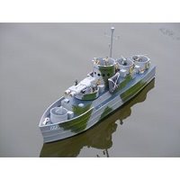 Landing Craft Support Vessel Model Boat Plan