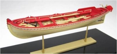 Model Shipways 21 Foot English Pinnace 1750-1760 1:24