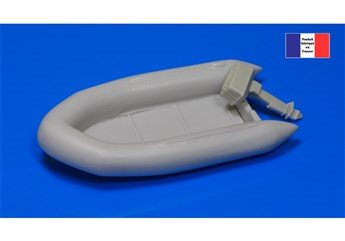 Inflatable Dinghy with Outboard Motor 90mm x 48mm