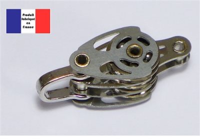 Race Type Ballraced Shackle Triple Block with Becket 10mm