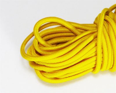 Elastic Cord 1.5mm Diameter x 5M Yellow