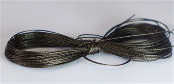 Dacron Stranded Rigging Thread 0.6mm Brown (10m)