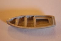 1:96 Scale 16ft Royal Navy Dinghy 51mm