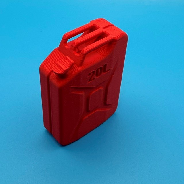 Jerry Can 40 x 29 x13.3mm Red