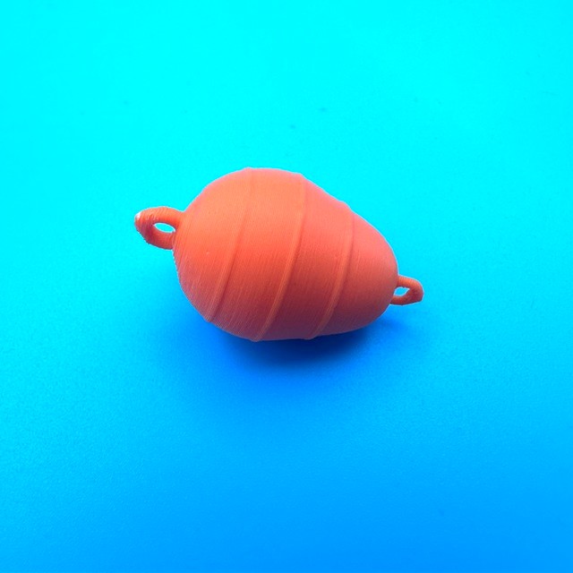 Mooring Buoy Orange 33x23mm Type 2