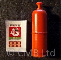 CAP Maquettes Fire Extinguisher 6kg 15mm x 50mm